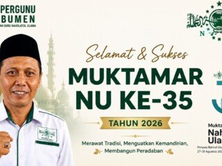 Selamat dan Sukses Muktamar Ke-35 NU Pergunu Kebumen